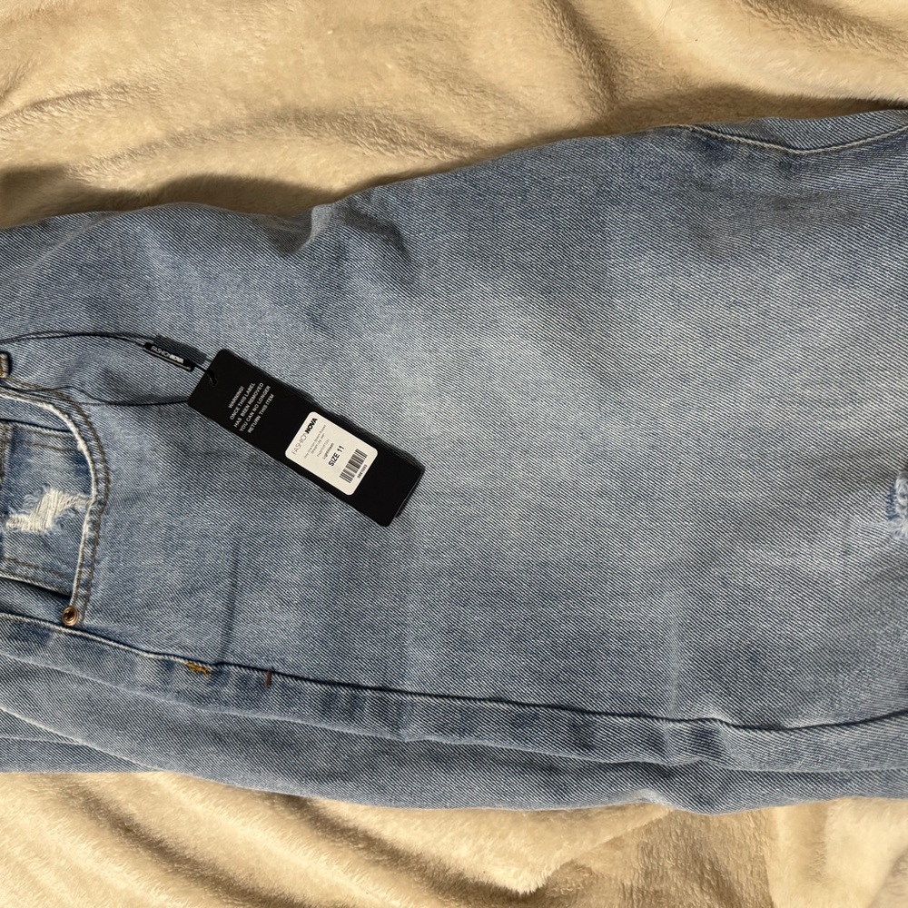 Fashion Nova High Rise Women Jeans - Light Blue